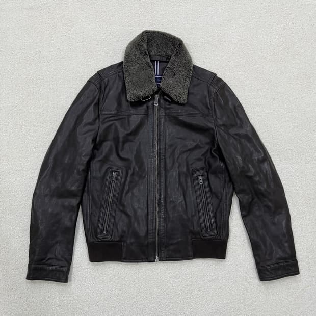 46 타미힐피거 염소가죽 덱자켓 0303M