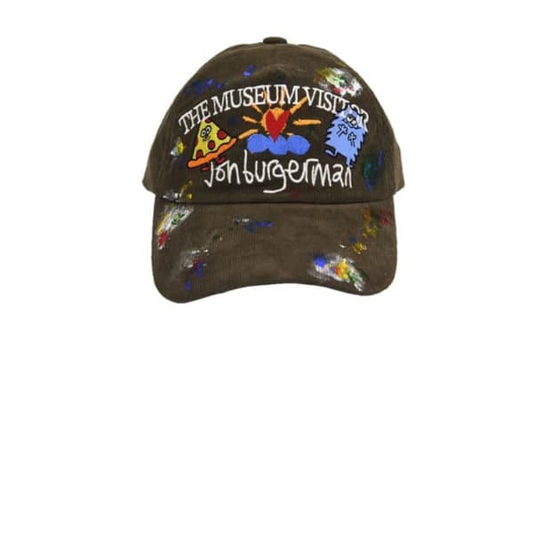 더뮤지엄비지터 존버거맨 코듀로이캡