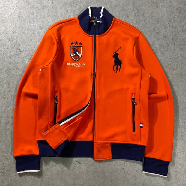 [M] Polo 폴로 랄프로렌 네덜란드 코튼 집업 져지