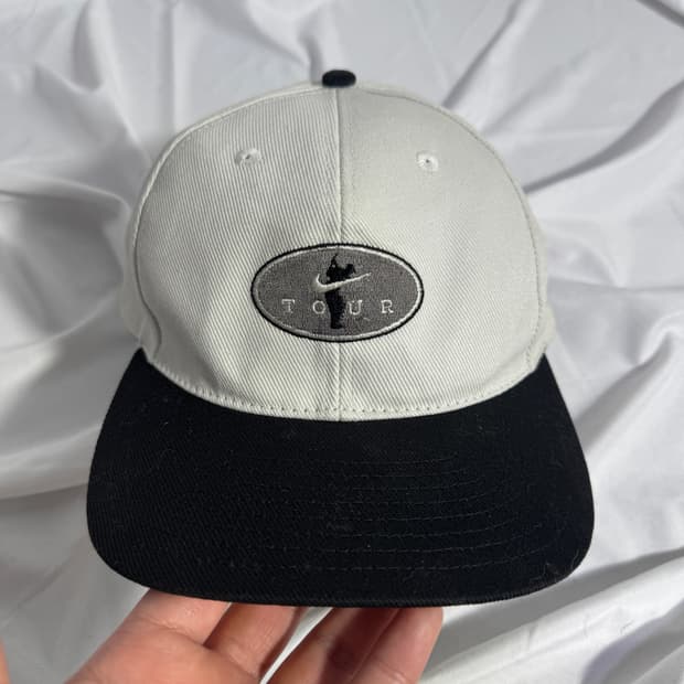 90s 나이키 골프 타이거 우즈 투어 자수 볼캡