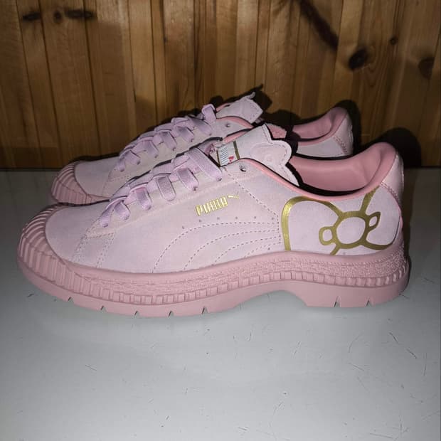 230mm 푸마 x 헬로키티 유틸리티 스니커즈 