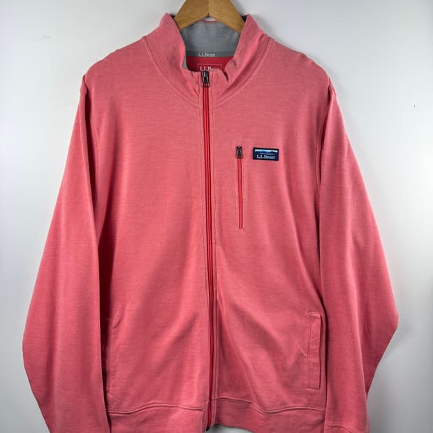 LLBEAN 코랄 코튼 집업1718