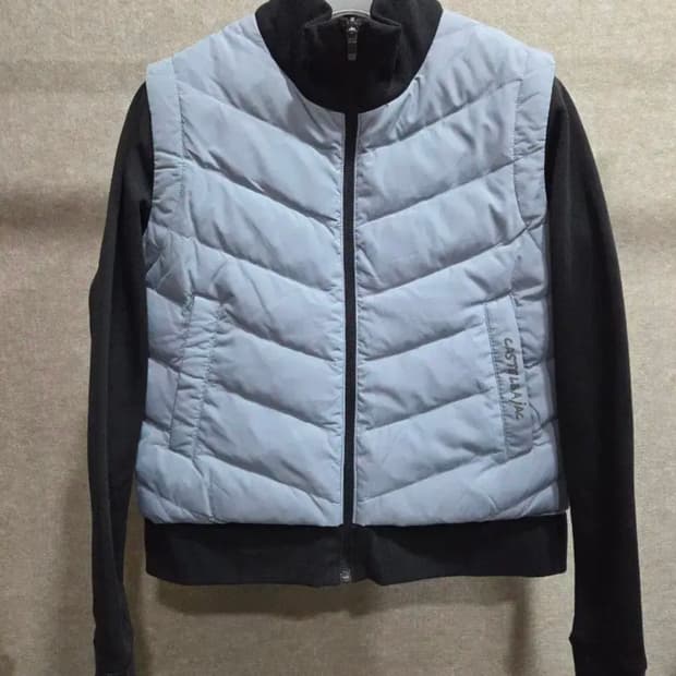 여성 90 까스텔바작 골프웨어 하이브리드 자켓