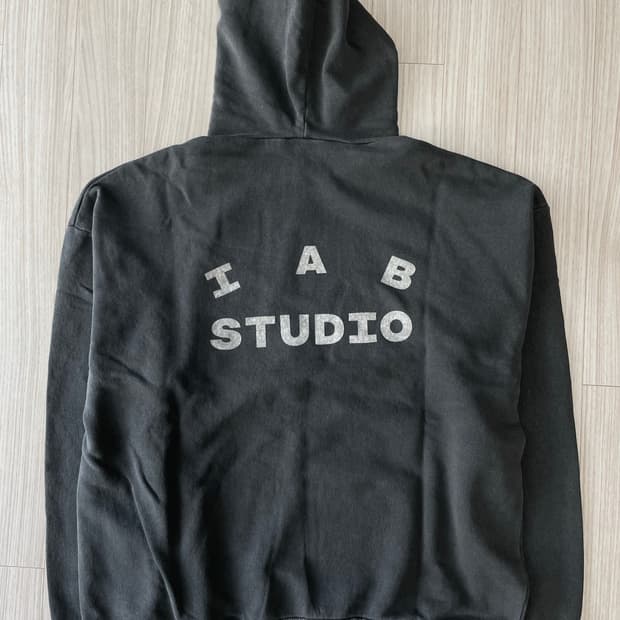 [새상품] 아이앱 스튜디오 피그먼트 후드 차콜