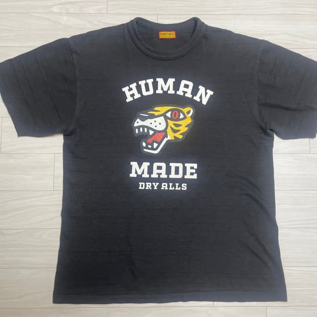 휴먼메이드 블랙타이거 티셔츠(XL)