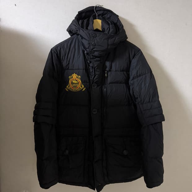 폴로랄프로렌 남성 패치 오리털 패딩 M(100)