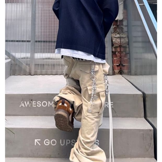 언타이틀드 아이딜 m-65 카고팬츠 베이지 1사이즈