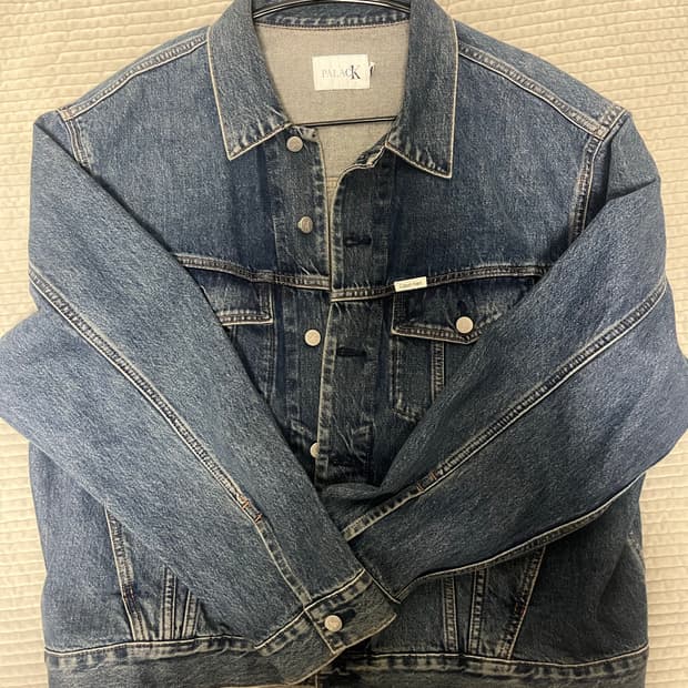 팔라스x캘빈클라인 CK1 트러커 데님 자켓 L