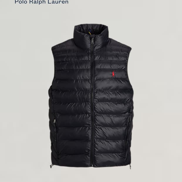 폴로 경량패딩조끼 XL
