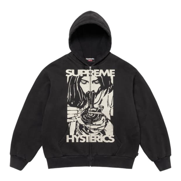 슈프림 히스테릭글래머 후드집업 L
