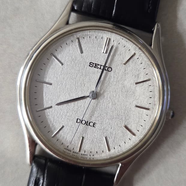 Seiko 세이코 Dolce 스노우 플레이크 카보숑 크라운 1992