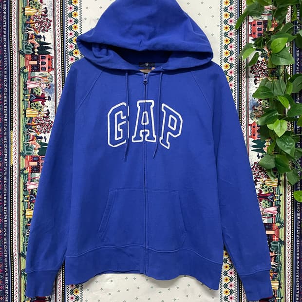 갭 기모 후드집업