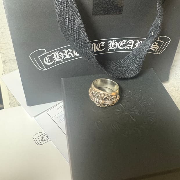 [6.5]크롬하츠 플로랄크로스링 