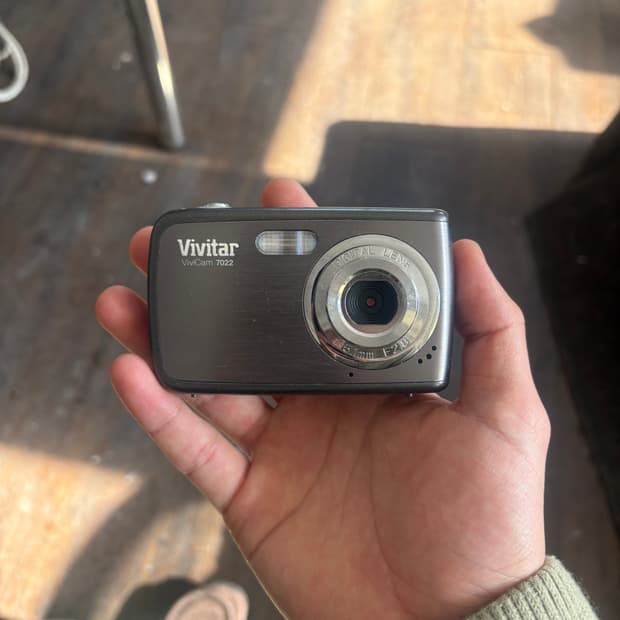 비비타 비비캠 7022 디지털카메라