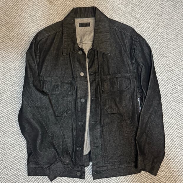 브랜디드 데님자켓(L)
