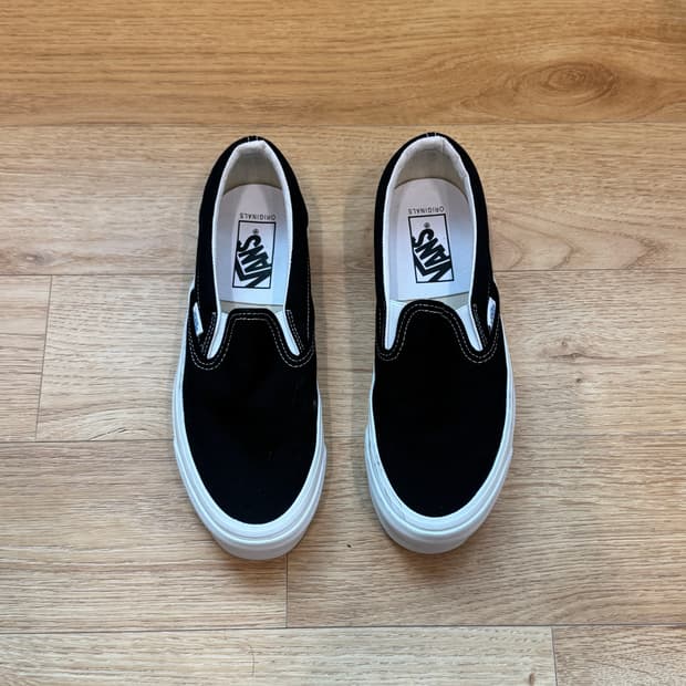 반스 슬립온 검정 235