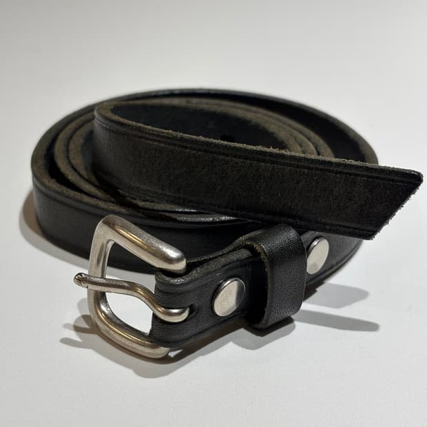 요지 야마모토 뿌르 옴므 슬림 벨트