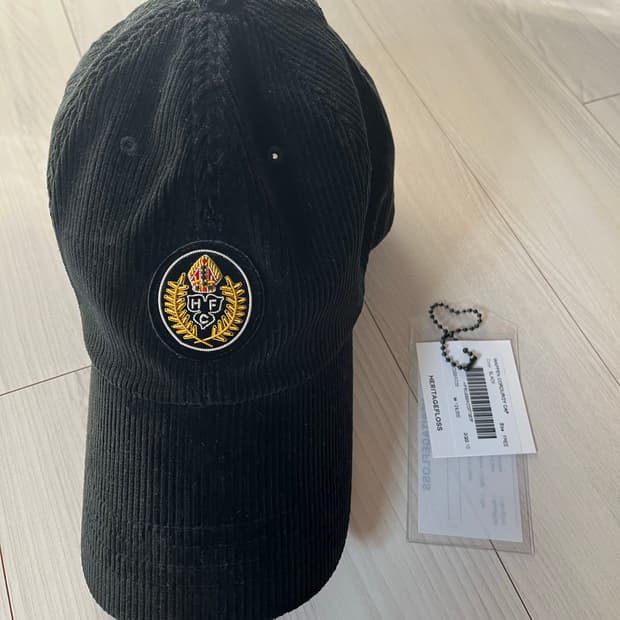 헤리티지플로스 코듀로이 볼캡 블랙