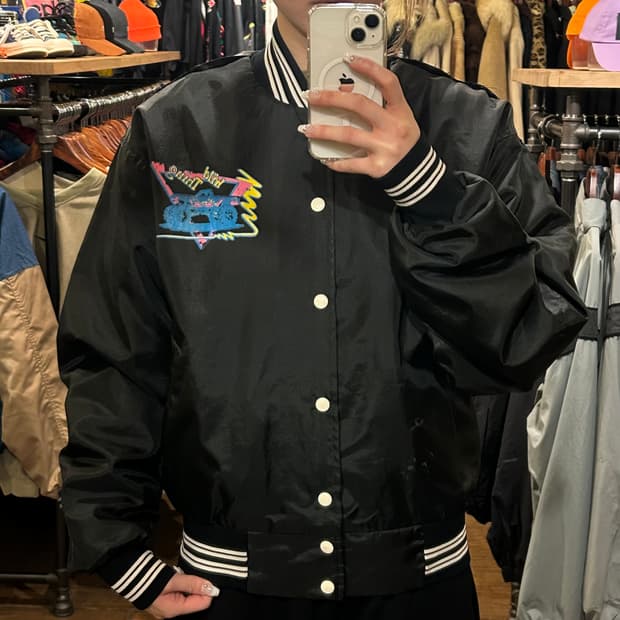 [HI]  VTG 바시티 블랙 