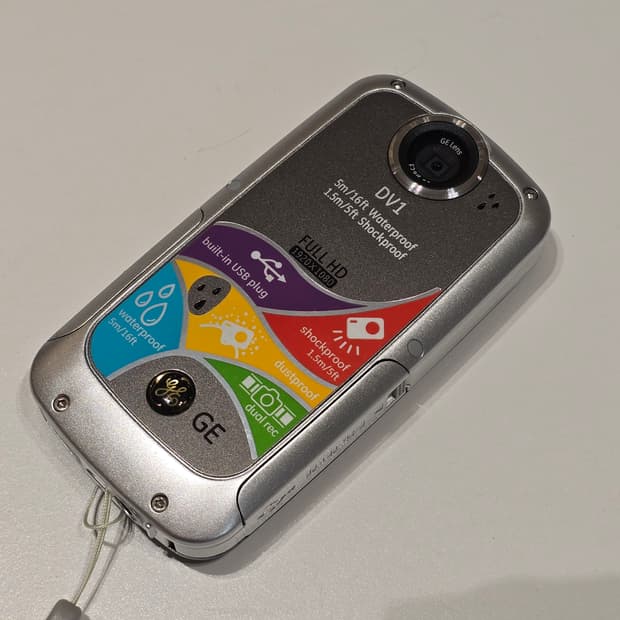 빈티지 디카 캠코더 GE V1(풀박스) /작례 있음