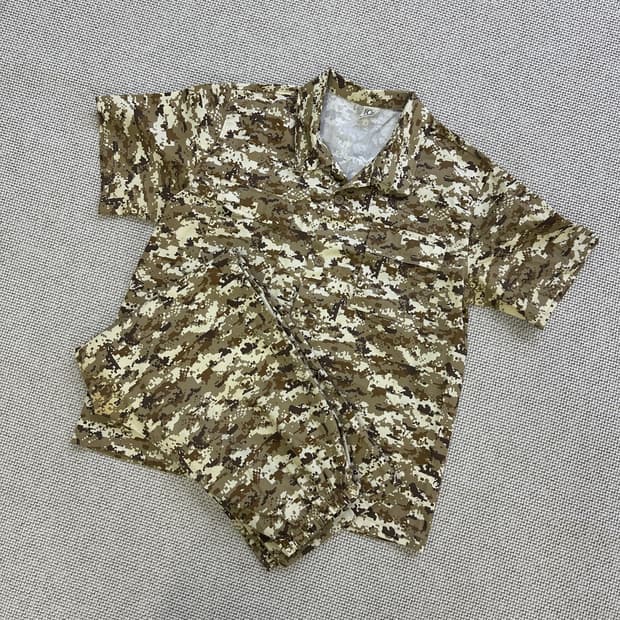 대 빈티지 밀리터리 반팔 세트 0424D