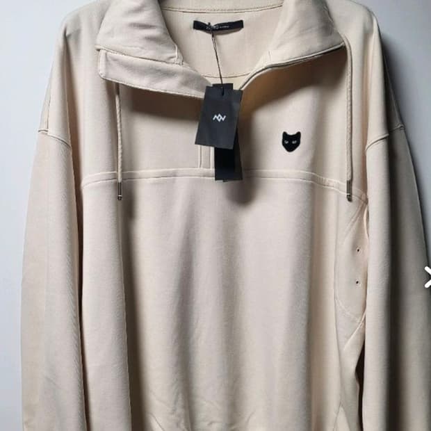 송지오 지제로 집업 새상품 m 105