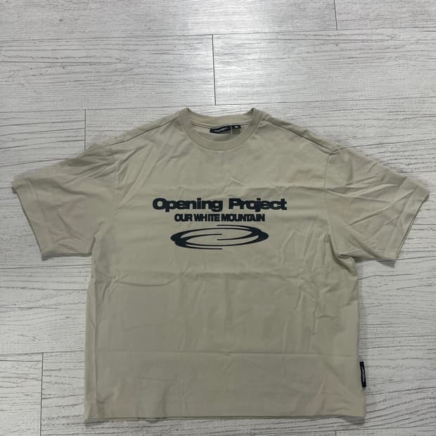 오프닝 프로젝트 Identity T Shirt - Ecru