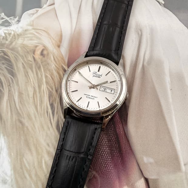 Ricoh_ 1993s day-date vintage watch