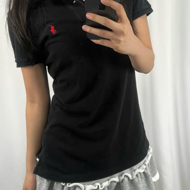 폴로 슬림핏 PK 반팔 카라티