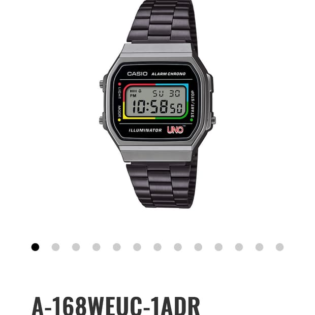 카시오 uno 우노 콜라보 시계