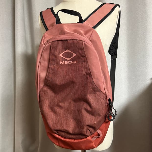 [희귀템] 미스치프 롬버스 백팩 오렌지