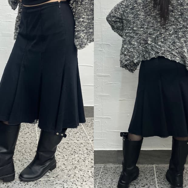 sheer overlay skirt