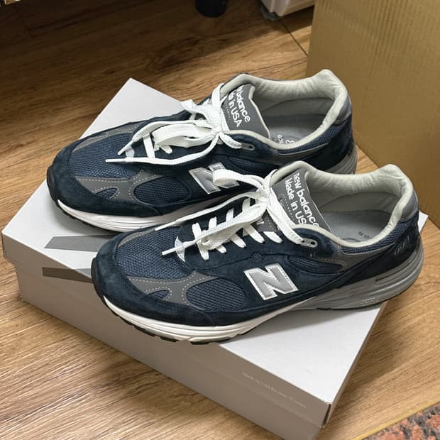 280) 뉴발란스 993 메이드 인 USA 네이비 - D 스탠다드