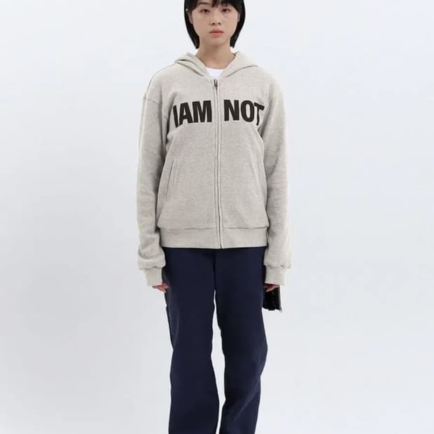 택ㅇ 새상품 0사이즈 사파리스팟 리버시블 후디 후드집업 크림