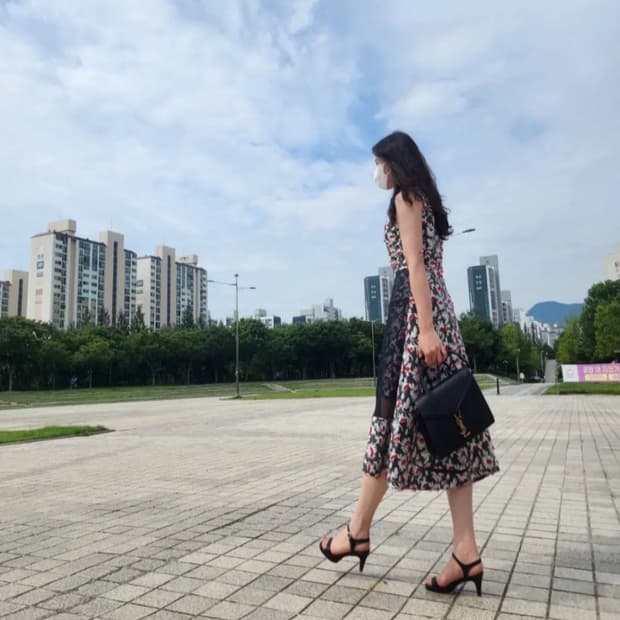 발렌시아가 Flared skirt dress S