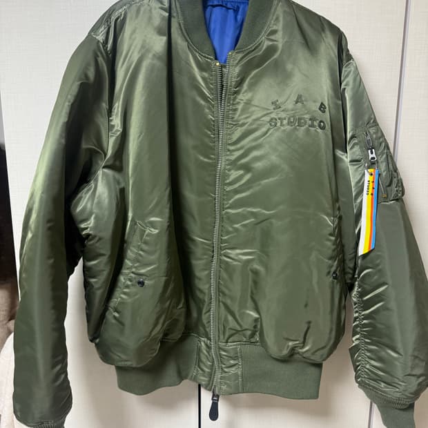 [2XL]아이앱 스튜디오 MA-1 항공 점퍼