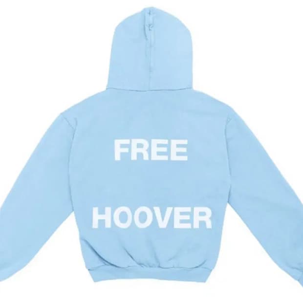 칸예 웨스트 FREE HOOVER  후드티