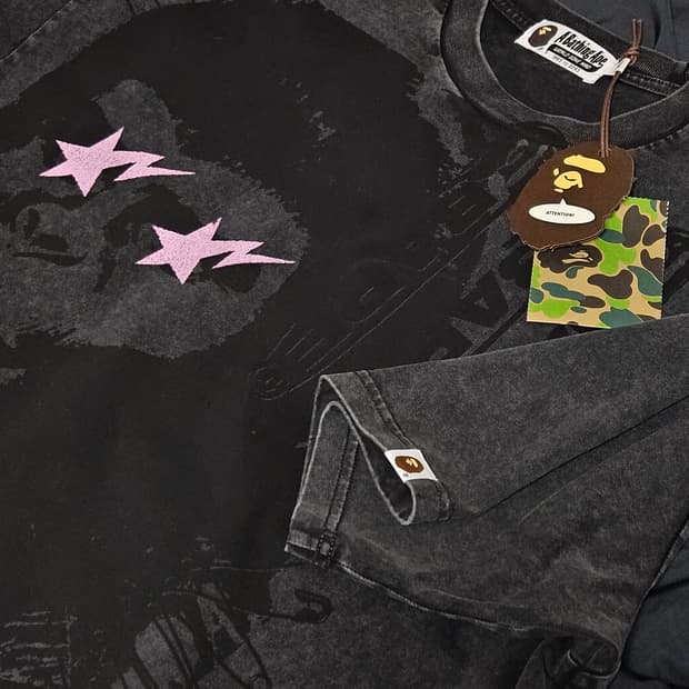 [희귀매물, 새상품] 가먼트 다이 멀티 로고 릴렉스드 핏 티셔츠