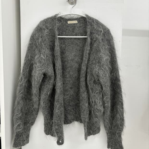 Mohair cardigan