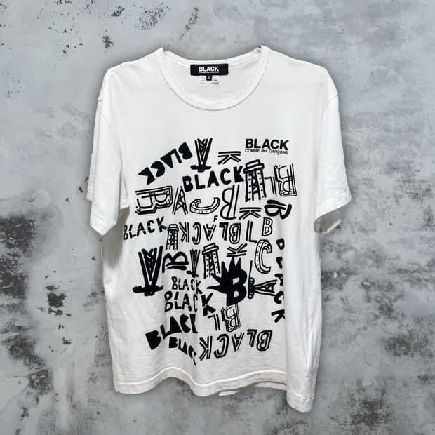 BLACK COMME des GARÇONS Graphic Print T-