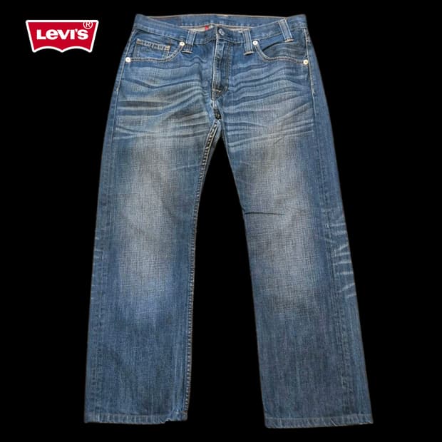 34인치 리바이스 504 워싱청바지 