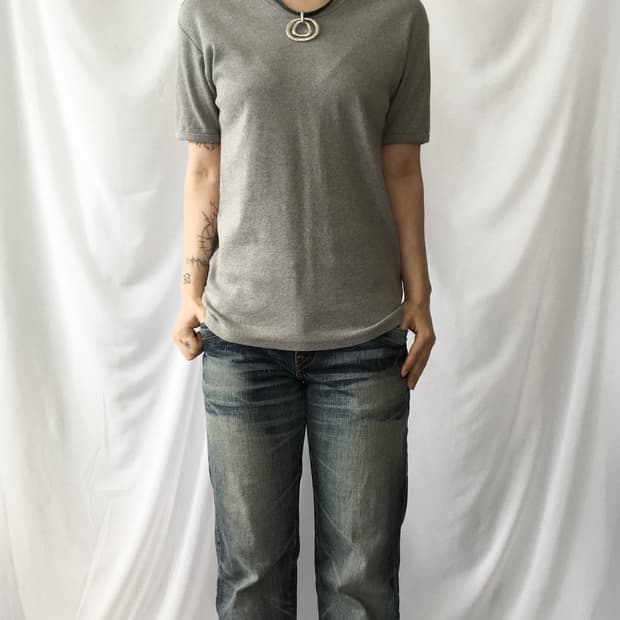 Avirex ribbed t shirt