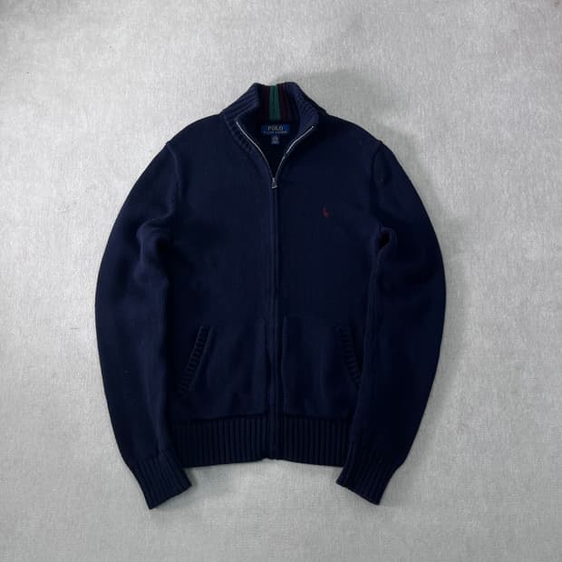 95 폴로 랄프로렌 스몰포니 니트 집업