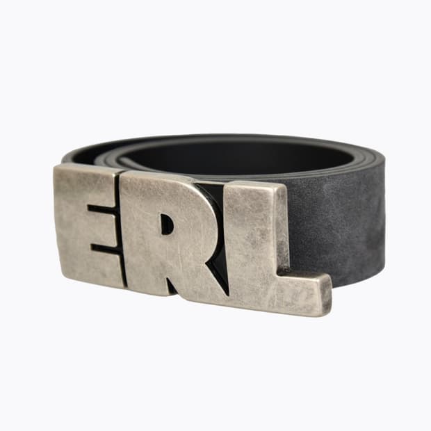 Erl 이알엘 라지 스웨이드 벨트 블랙 미개봉 새제품 판매