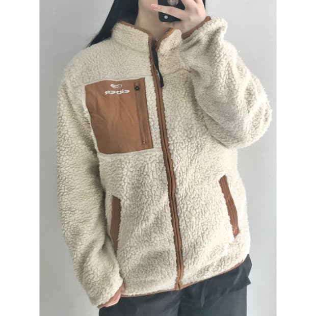 아이더 플리스 뽀글이 L