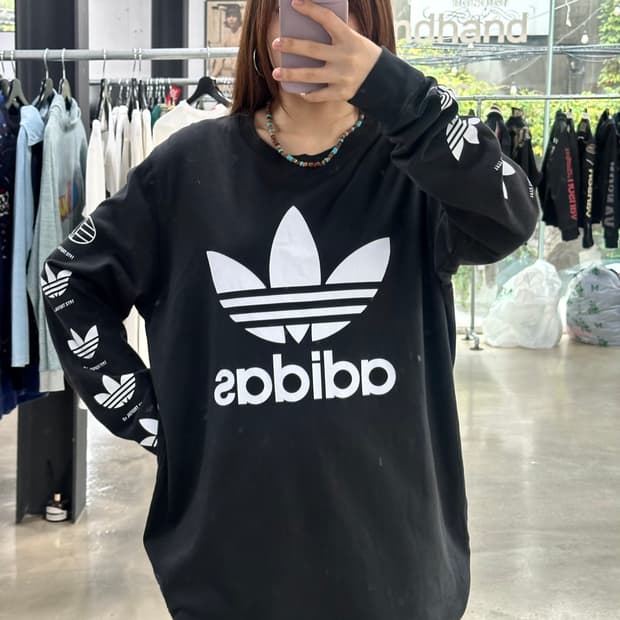 아디다스 파이어버드 트레이포일 롱슬리브긴팔티