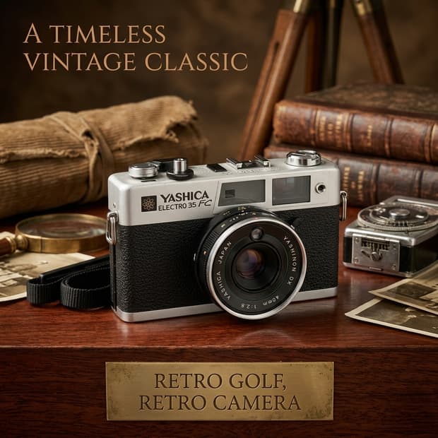 야시카 일렉트로 35 FC RF 필름카메라 필카 올드 앤틱 소장용 희귀