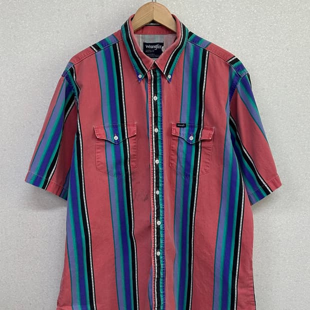 (2XL)90'S WRANGLER 반팔 셔츠-M2253