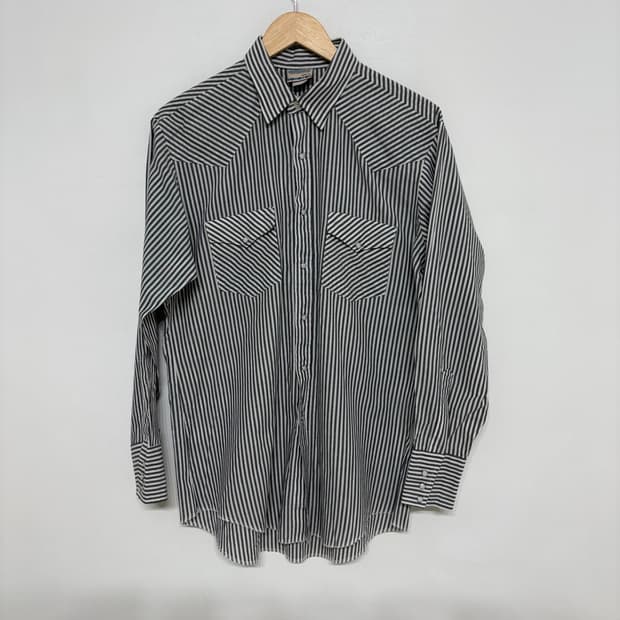80's vtg Saddlebrook Westernwear stripe 