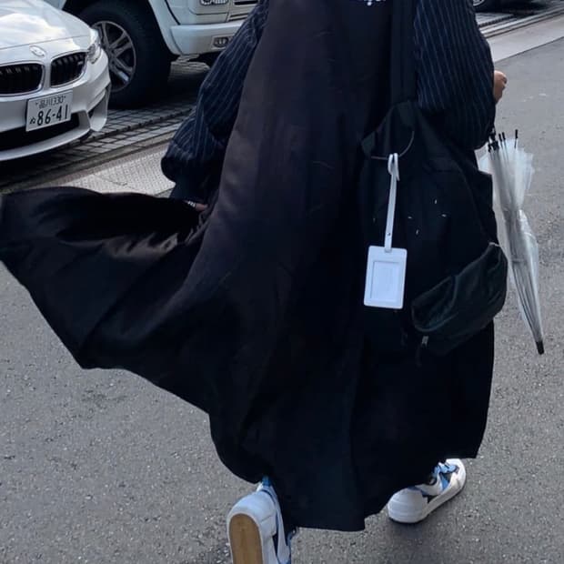 꼼데가르송 스태프 큐프라 코트 SP 버전 L